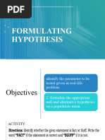 Q4 Formulating Hypothesis 2