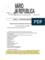 Parte L Contratos Públicos: Segunda-Feira, 5 de Junho de 2023 Número 108