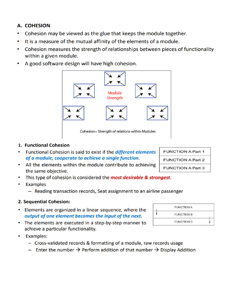 Cohesion | PDF