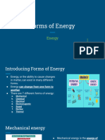 Forms of Energy