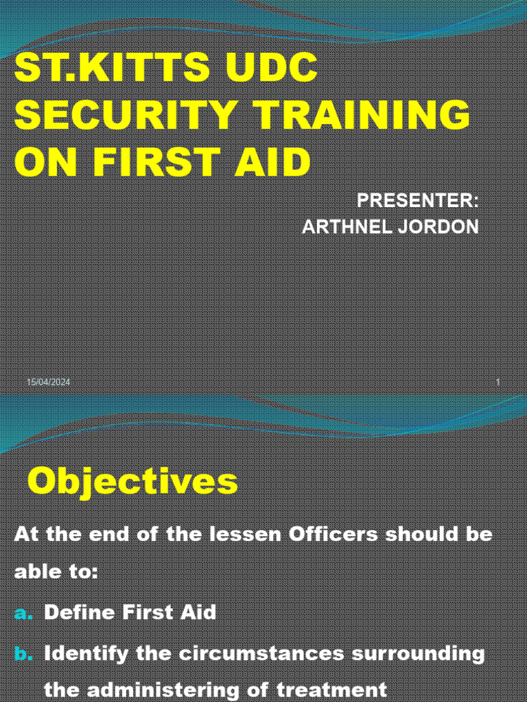 Module 9 First Aid | PDF | First Aid | Clinical Medicine