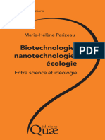 Biotechnologie, Nanotechnologie, Écologie by Marie-Hélène Parizeau