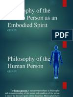 Philosophy of the Human Person