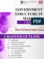 Chapter 4 - Government Structure in Malaysia