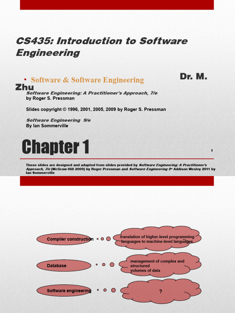 CS435: Introduction To Software Engineering: Dr. M. Zhu | PDF ...