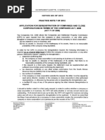 Reinstatement Application for Deregistered Company | PDF | Civil Law ...