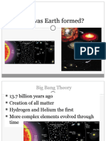 Earths Formation