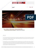 Corporation Tax For ATX-UK - ACCA Global