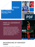 Arshdeep Singh - My Hero in Bowling