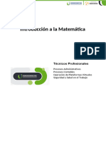 Modulo Introduccion A Las Matematica Material Estudio