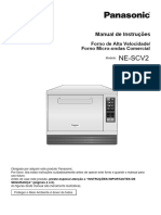 Manual de Instruções Panasonic NE-SCV2 (Português - 54 Páginas)