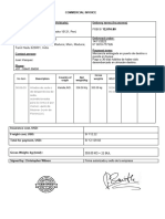 Commercial Invoice - Gestion Aduanera