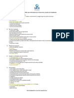 Lista Biossegurança Aulas Práticas