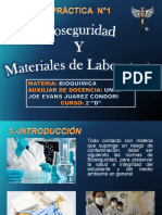 Bioseguridad y Materiaes de Lab