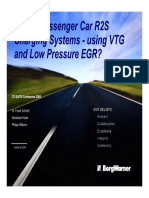 Using VTG and Low Pressure EGR