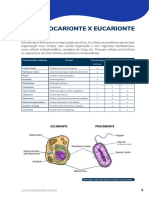 BIO AP Citologia Diferenças Entre Células