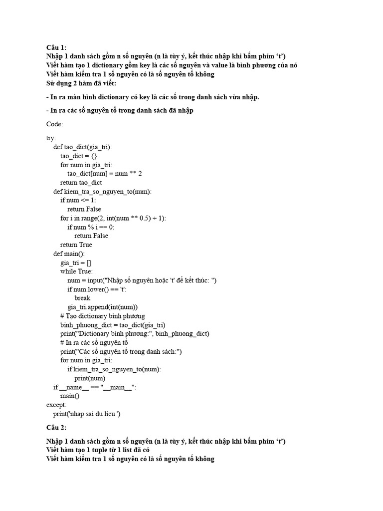 Code python pdf