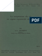 Tec - Sc. (NS) - T.XVI, 7 - DUPRIEZ, G.-L. - La Température Du Sol en Région Équatoriale Africaine - 1969