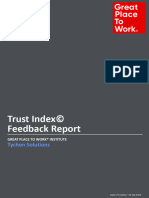 Tychon Solutions Trust Index© Feedback Report