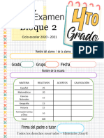 ?4º Zany Examen 2021 - 0