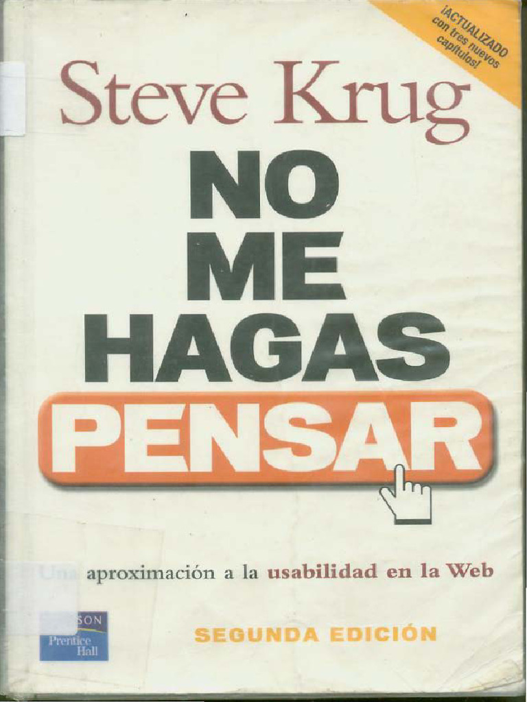 Don´t Make me Think | PDF | Red mundial | Internet y web