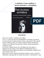Psicologia Sombria - Como Analisar o Comportamento Psicótico e Sociopático