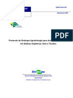 1999 - METODOLOGIA - Protocolo Da Embrapa Agrobiologia para Análise de Nitrogênio