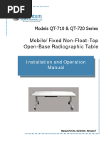 Quantum QT 710 Table