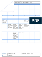 Calendario Ambiental Actividades Sebastian