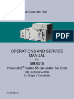 Operations and Service Manual 69UG15: Diesel Generator Set
