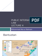 Public International Law 1 A Lectures 5 & 6