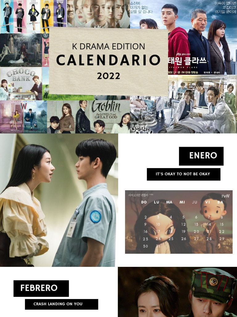 CALENDARIO K DRAMA | PDF | Grabaci&oacute;n de sonido