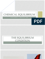 6.0 Chemical Equilibrium