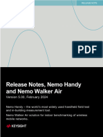 Release Notes For Nemo Handy and Walker Air 5.00