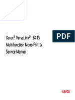 Xerox Versalink B415 Multifunction Mono Printer Service Manual