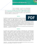 A Importância Da Merenda Escolar Na Rede Pública Brasileira