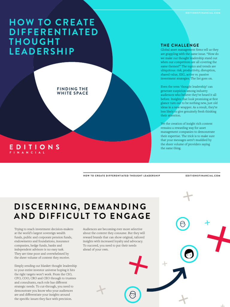 Differentiated Thought Leadership Guide | PDF | Thought | Brand