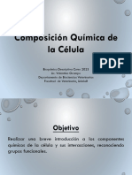 Composición Química de La Célula