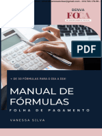 Manual de Fórmulas Folha de Pagament