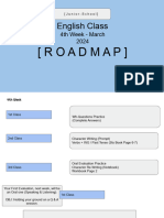 [Junior - 3rd AB] 4th Week Roadmap 2024