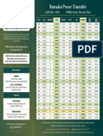 2024 UMMA Ramadan Calendar