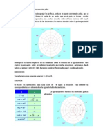 Trazado de Una Curva Dada Su Ecuación Polar