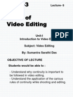 Video Editing U1 Lesson 3 Lec-6