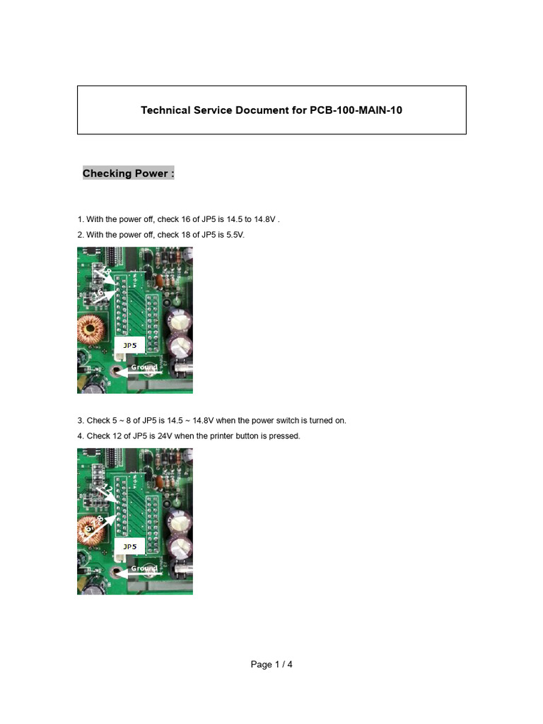 Technical - PCB 100 MAIN 10 - 2013 08 30 | PDF