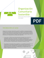 Clase 1 - Organización Comunitaria Sostenible - Sectores Económicos