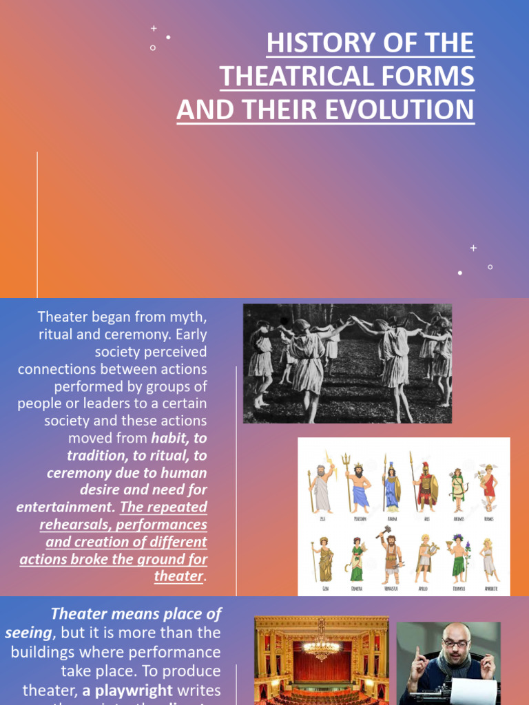 Evolution of Theatrical Forms | PDF | Theatre | Tragedy