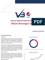 Business Analysis & Valuation Report - VBL