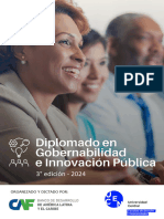 Brochure Diplomado en Gobernabilidad e Innovacion Publica 2024 Caf Ucen