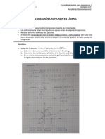 Evaluación Calificada en Linea 1