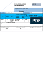 Planificaciòn Semanal para Las Clases 3ro